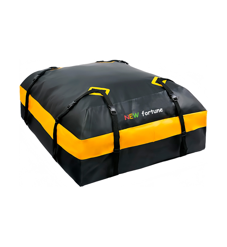 FO-10 防水 15 立方体 500D グリッド PVC キャリアカールーフバッグ