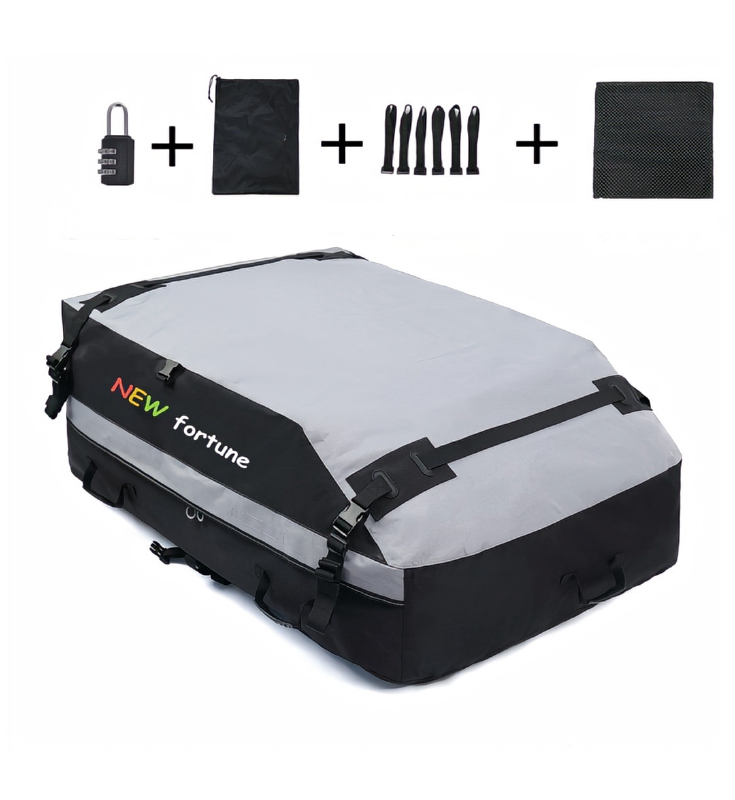 FO-22 防水車のルーフトップバッグ 19 立方フィート荷物キャリア屋外活動用