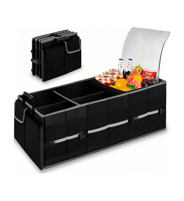 H-07 断熱クーラーバッグ付き折りたたみ式ユニバーサルトランク収納バッグ