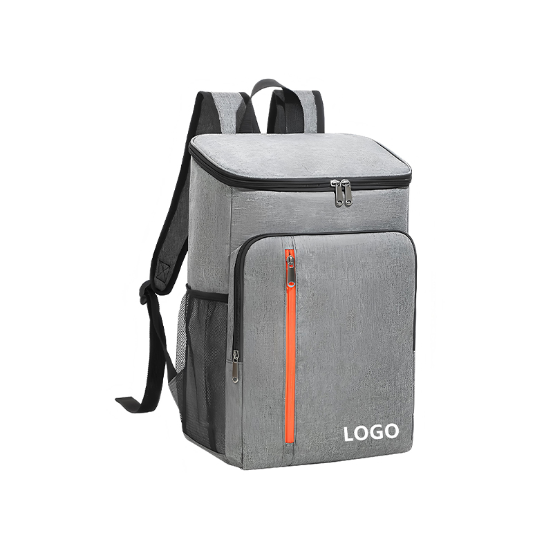 B-16 グレー防水バックパックアウトドアハイキングに適したポータブルソフトバッグ